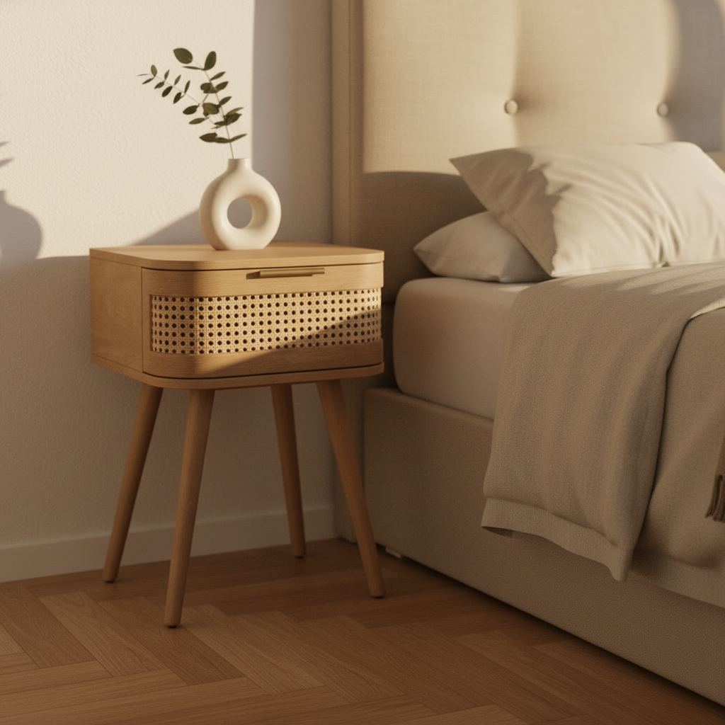 Close-up Velador Savia Rattan