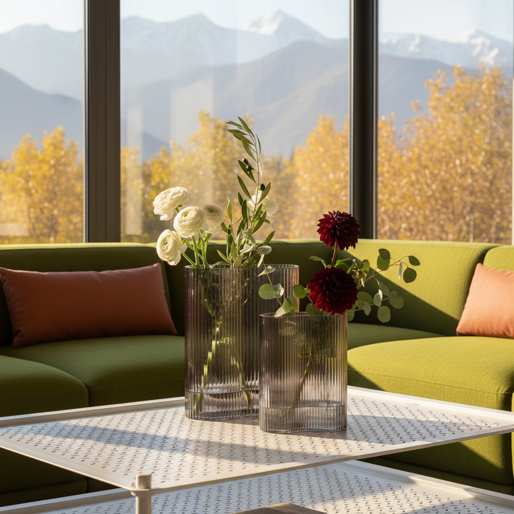 Set Jarrón Manderes Fumo