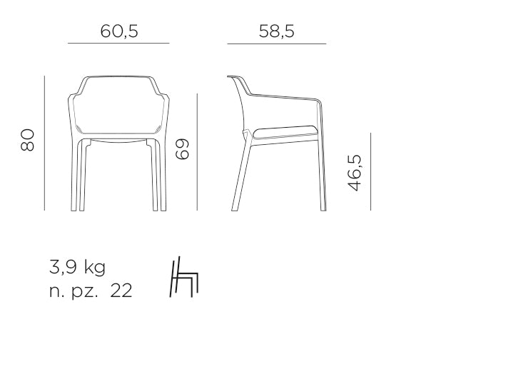Silla Net Tortora