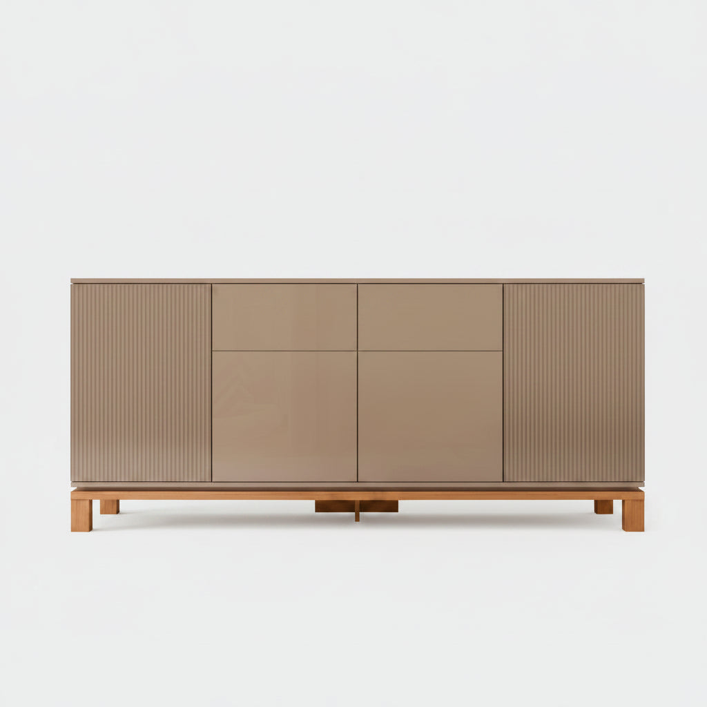 Buffet Mondrian 180 Gris Cast
