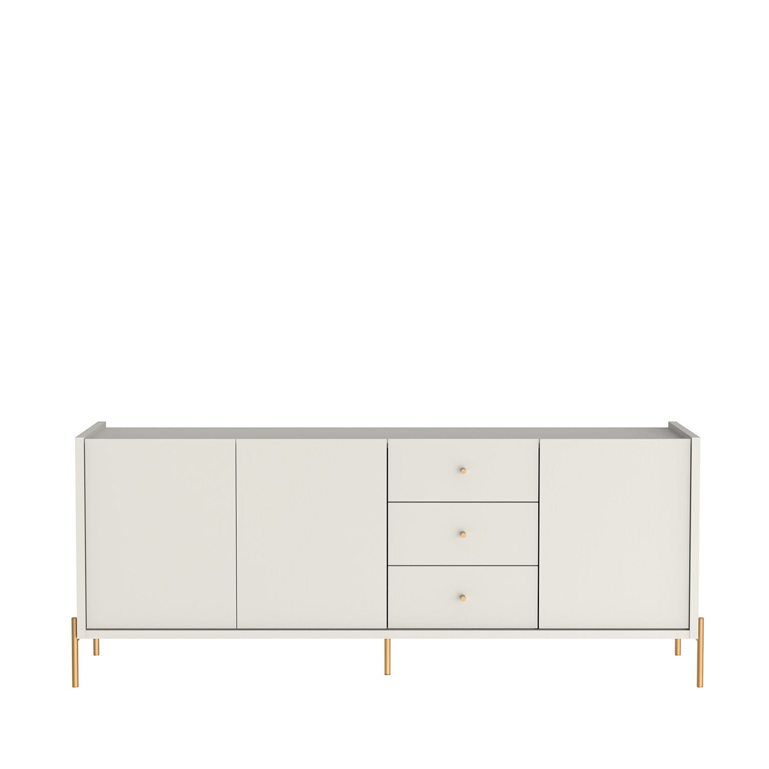Buffet Jasper Off White Gold