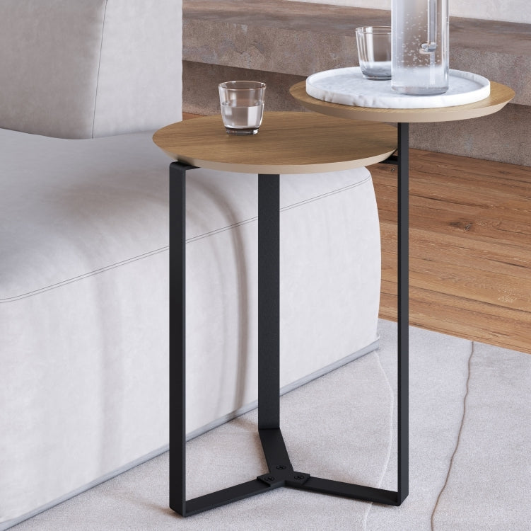 Mesa Lateral Doble Domenica Natural