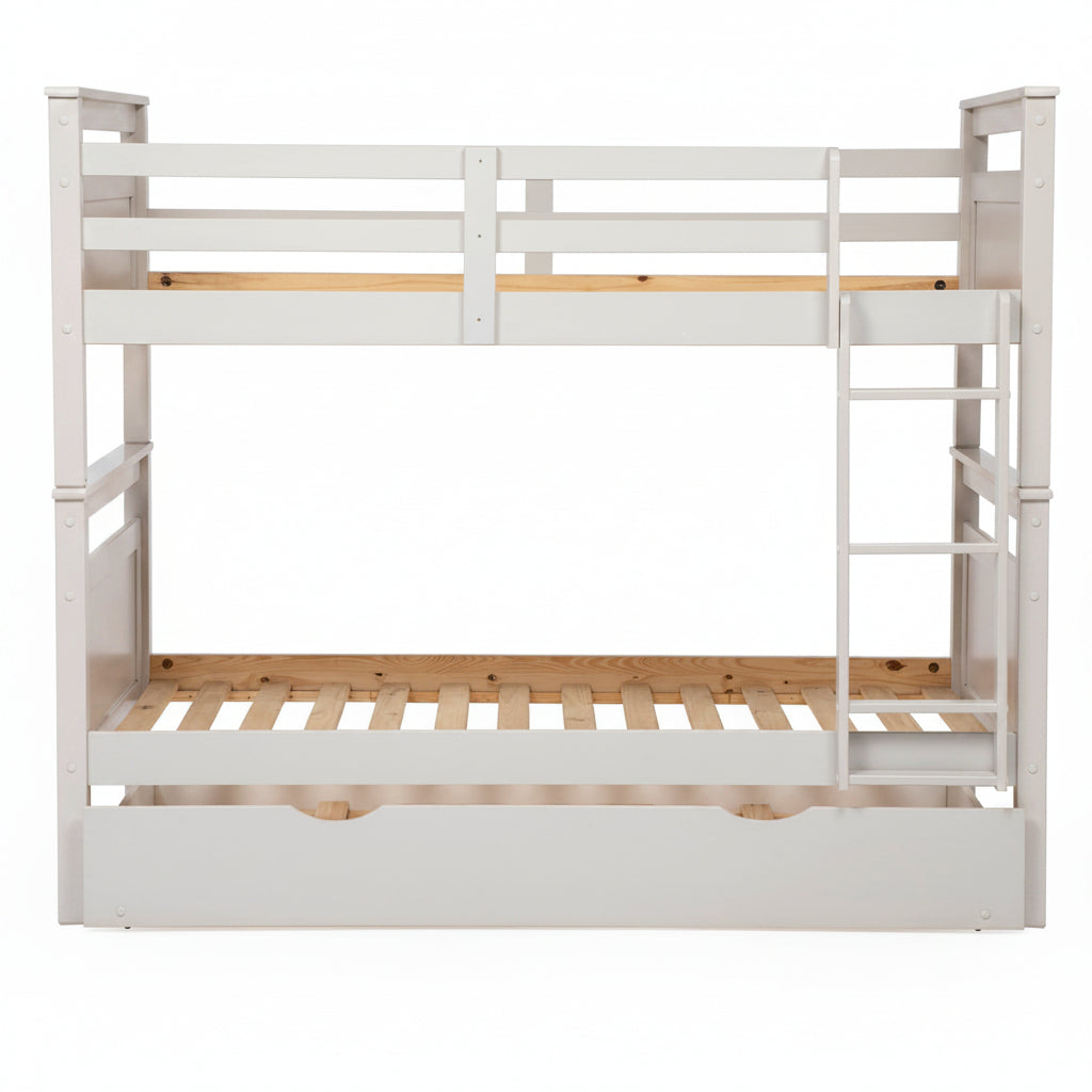 Camarote Nirvana + Cama Auxiliar 1.5P 100% Madera