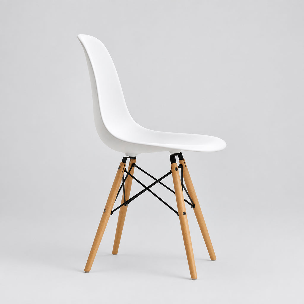 Silla Estilo DSW Blanca - Medular Diseño Sillas de interior