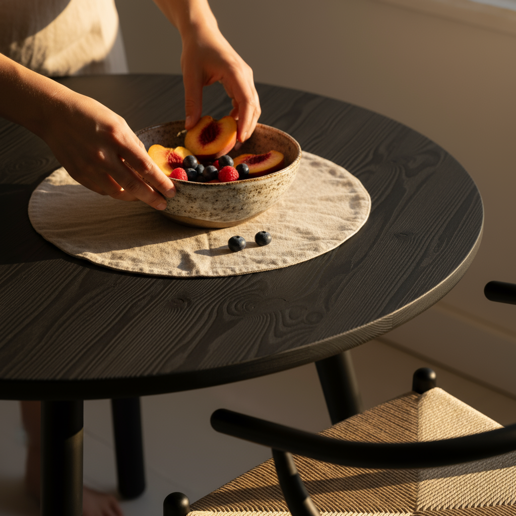 Mesa de Comedor Aula Black 4P