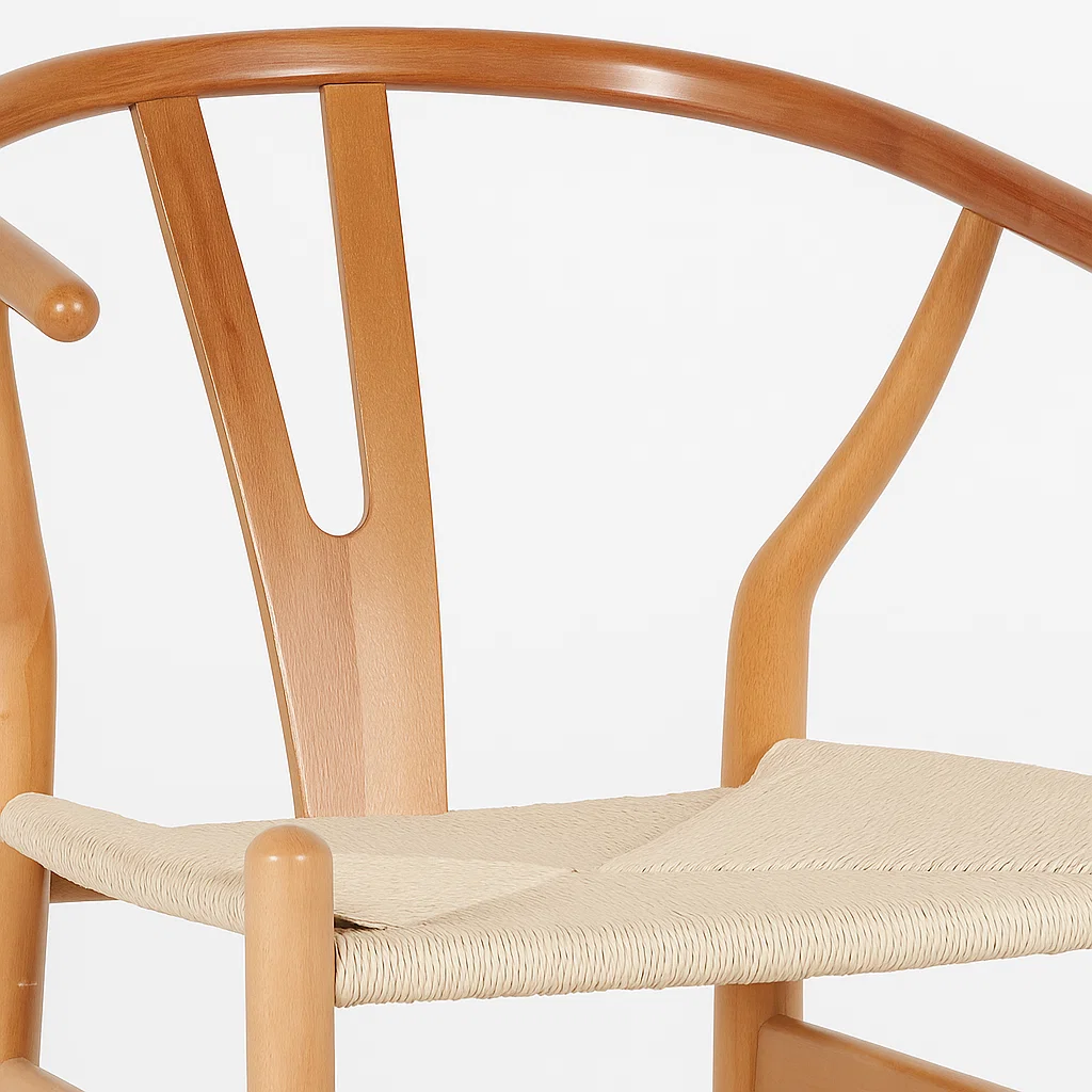 Taburete Wishbone Natural