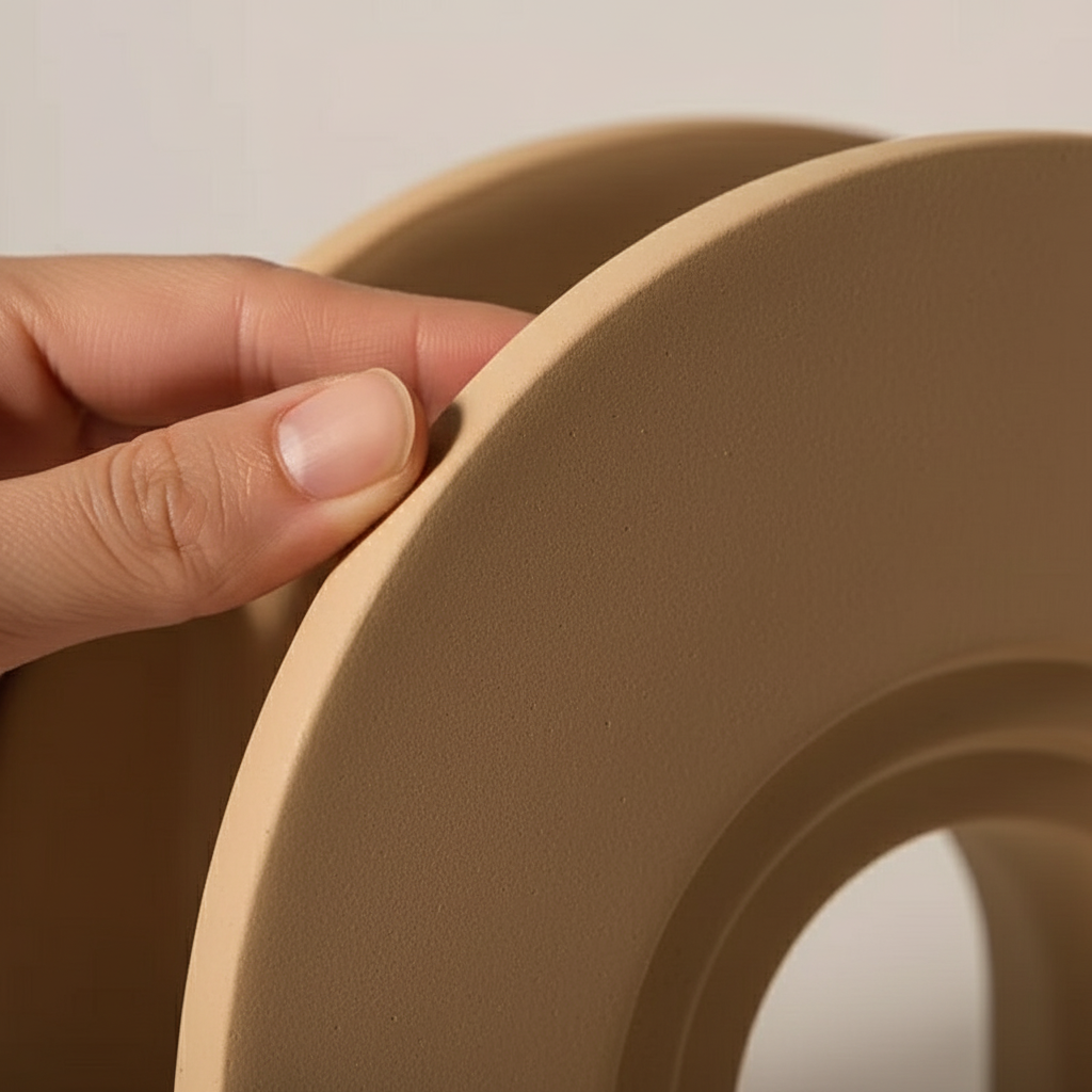 Jarrón Arco Beige - Detalle