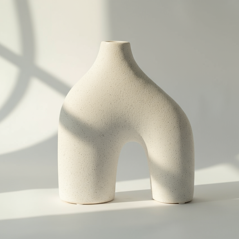 Jarrón Colos with natural window lighting