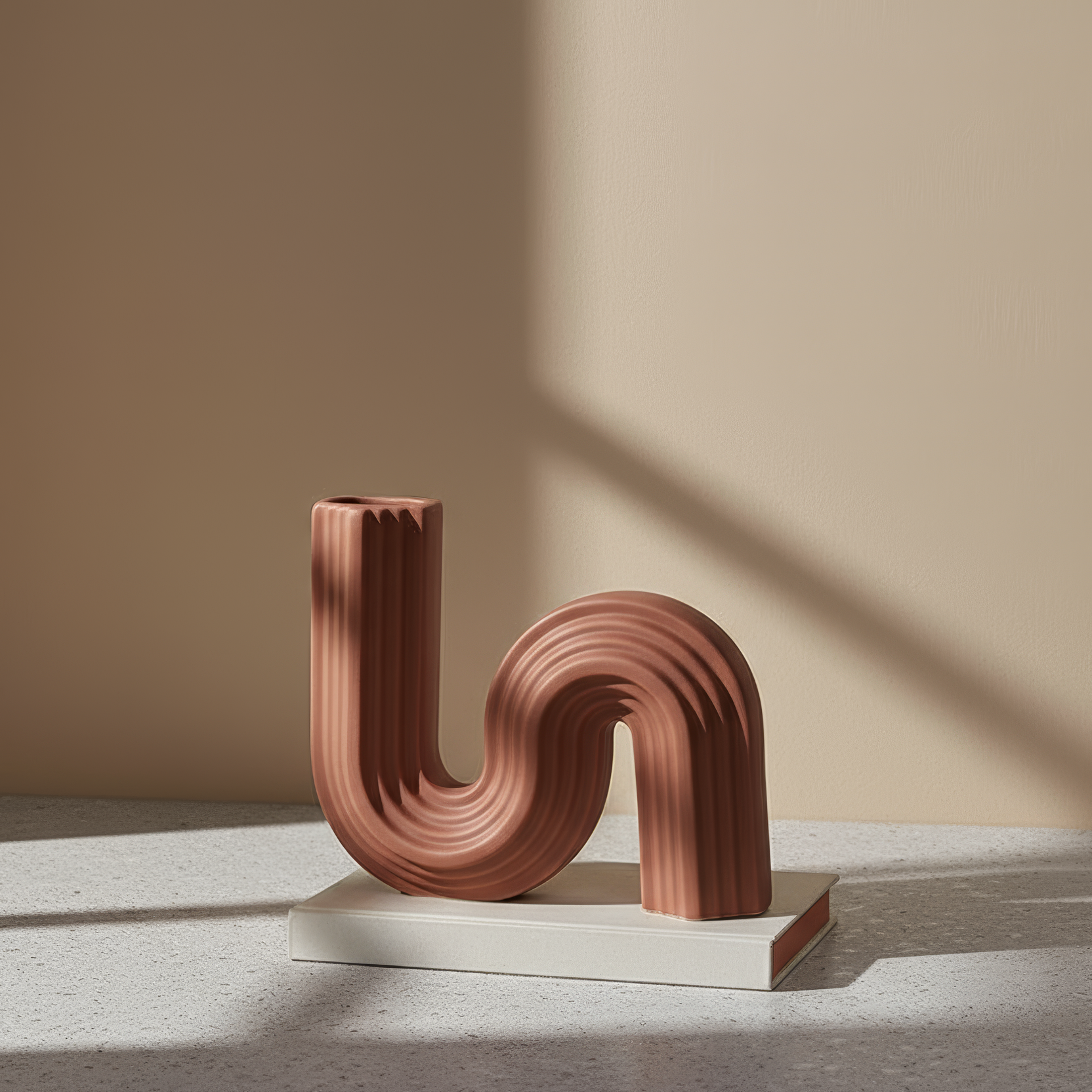 Jarron Lambda Terracota