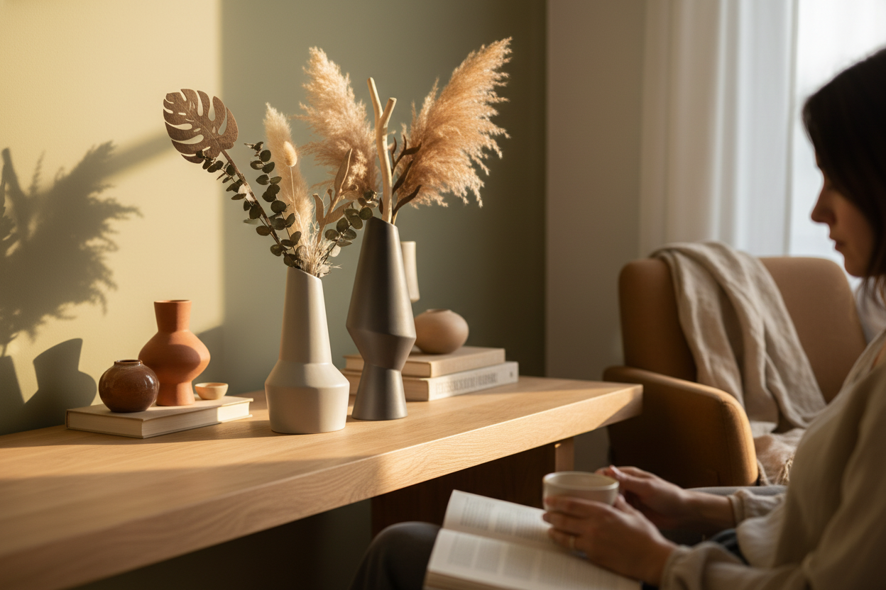 Jarrones Padre e Hijo Gris - Bolia