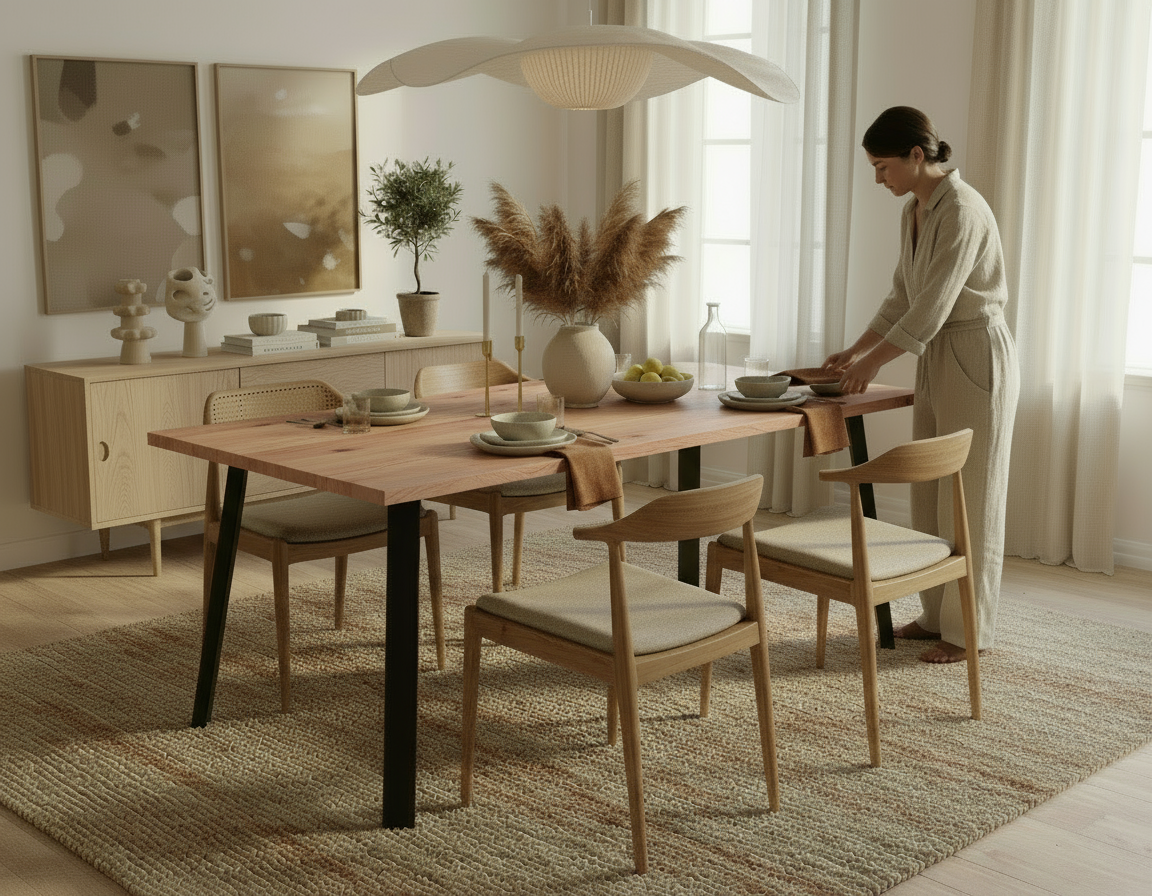 Mesa de Comedor Paladio Lenga 8P