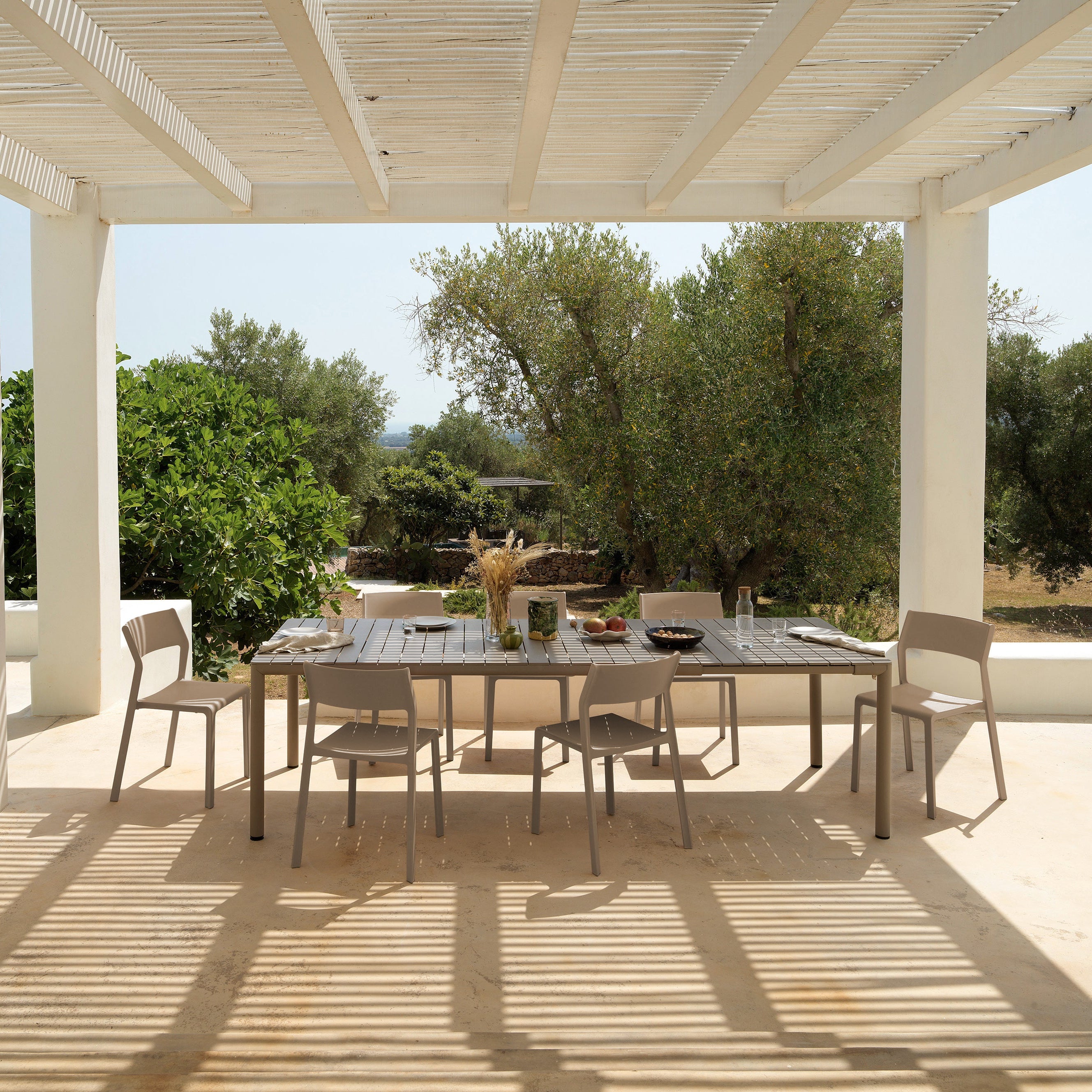 Silla Trill con brazos Tortora