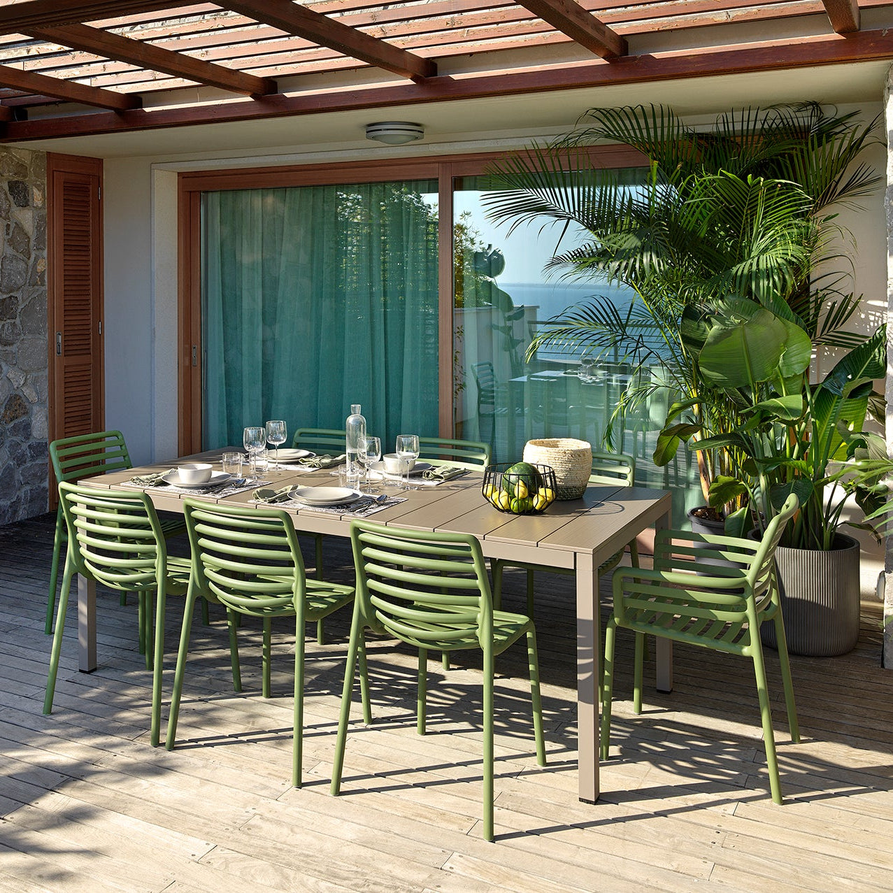 Silla Doga con brazos Agave