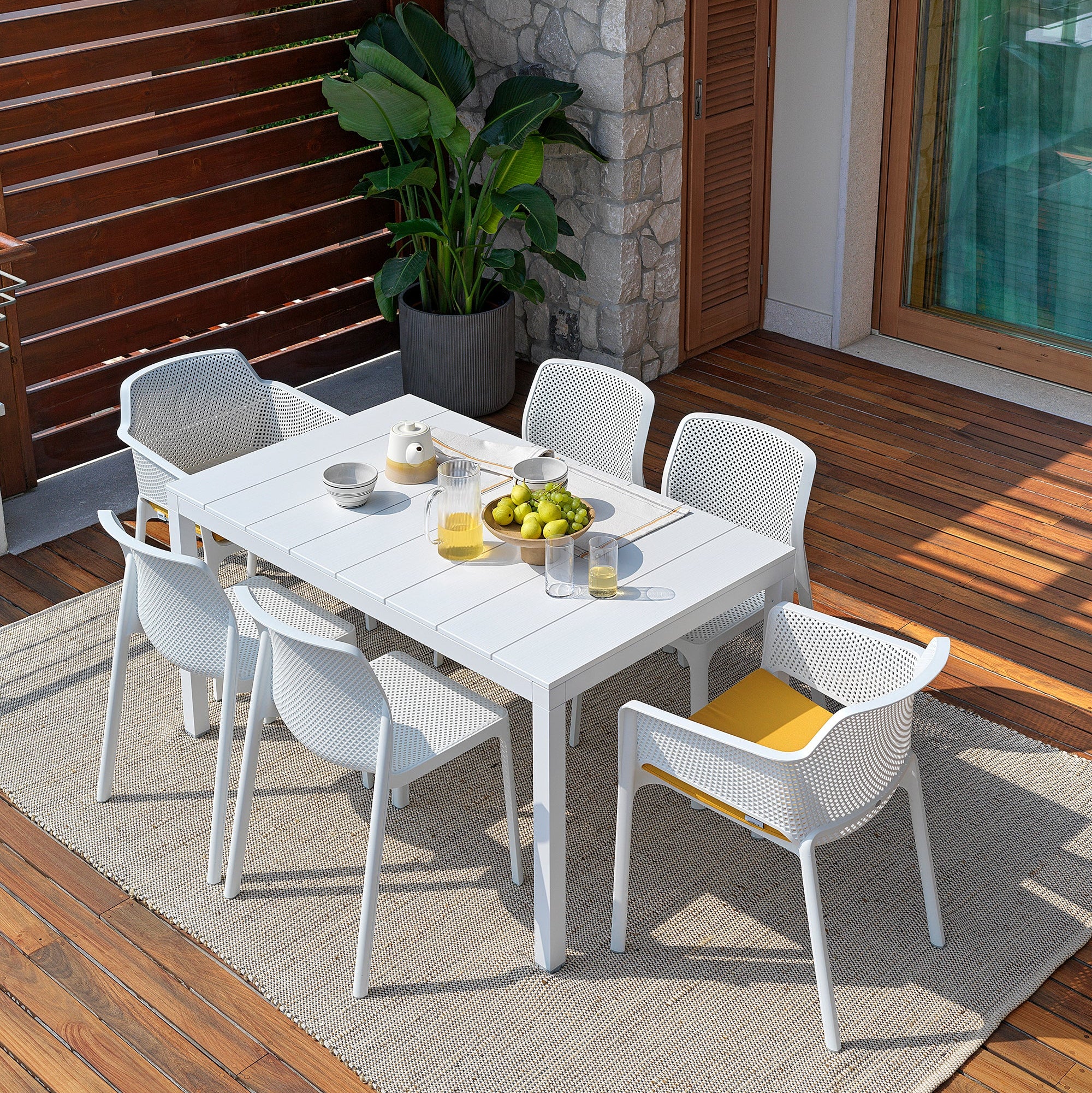 Cojin Net Asiento Senape