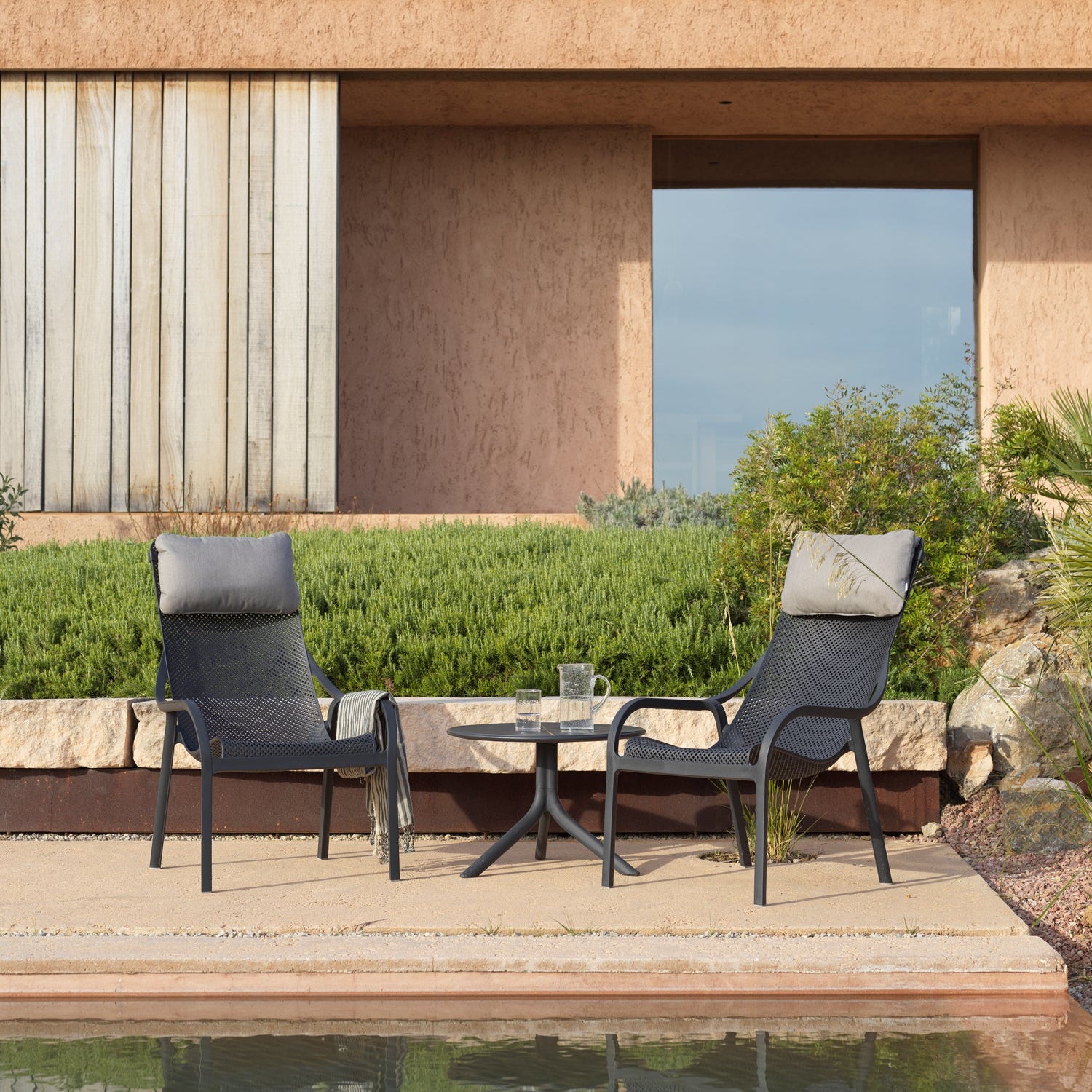 Sillon Net Lounge Grafito