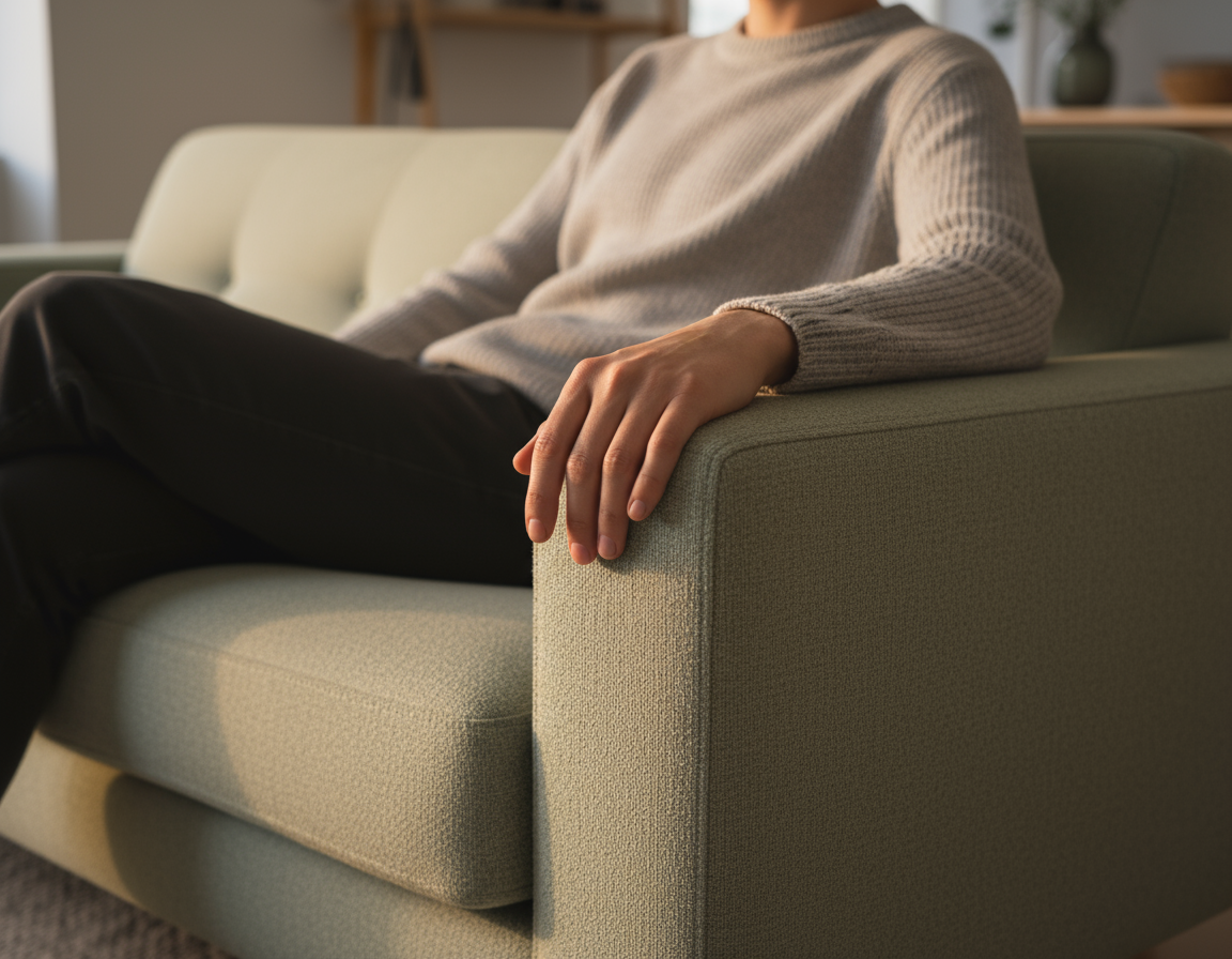 Sofá Atolón Velvet Verde 2 cuerpos