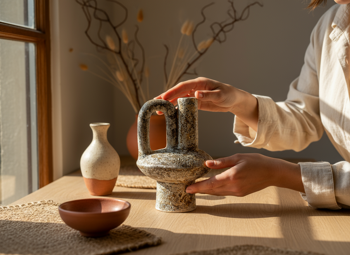 Jarrón Vesubio Antique