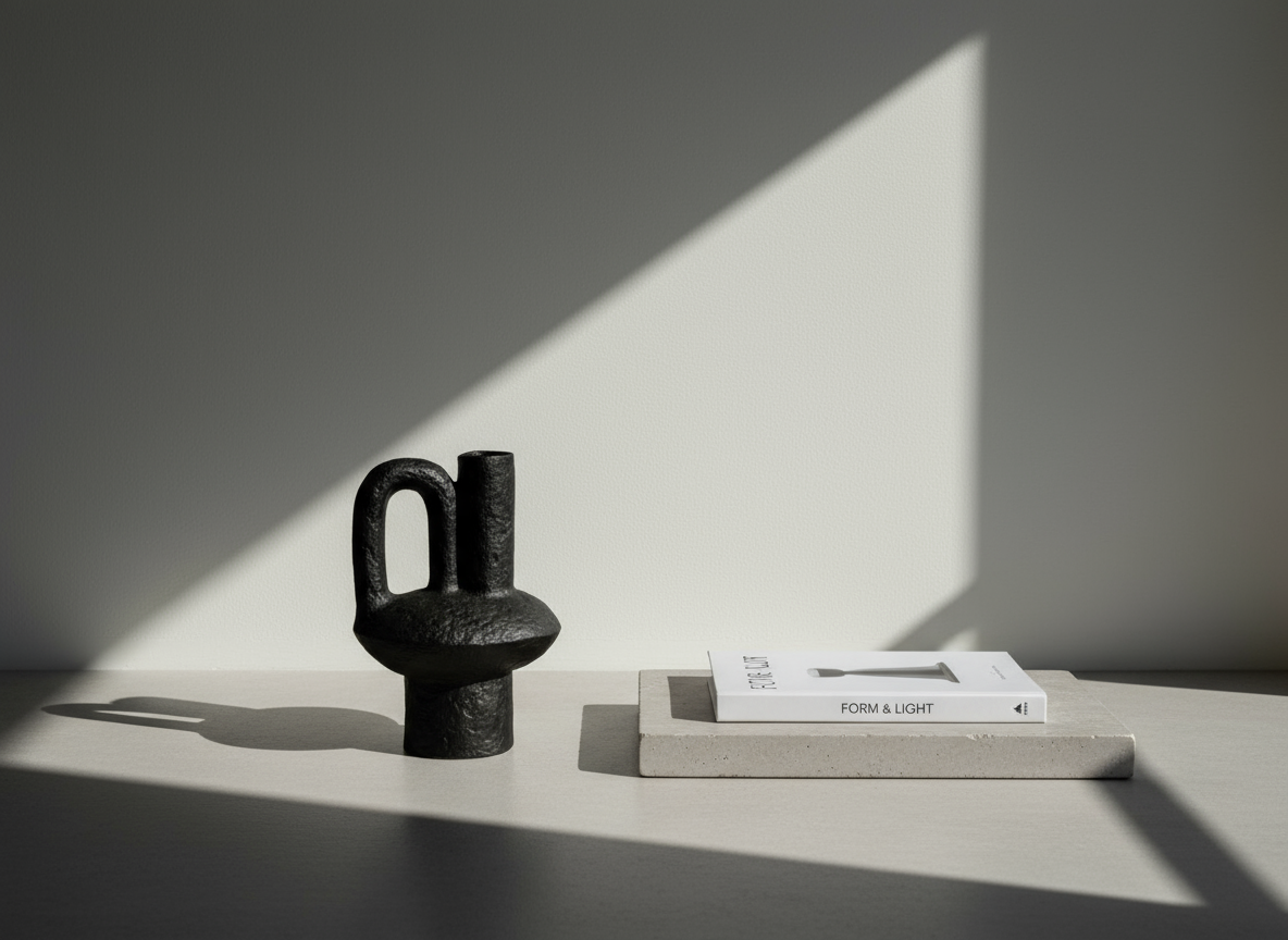 Jarrón Vesubio Black