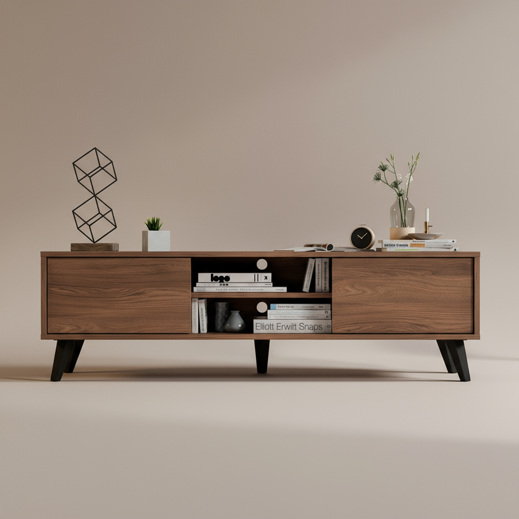 Rack Bajo Atacama Nogal