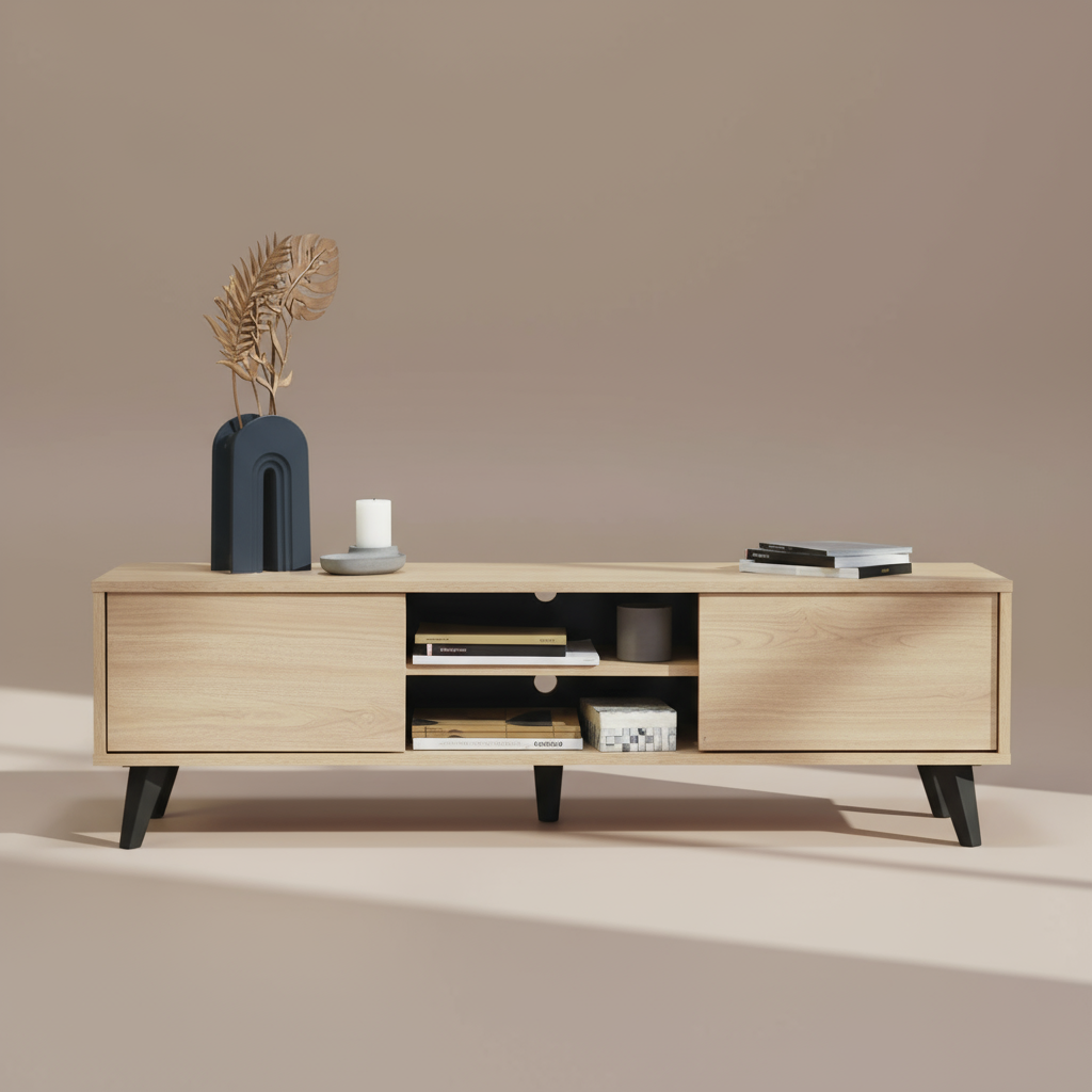 Rack Bajo Atacama Roble