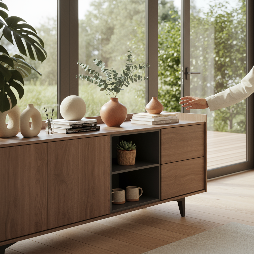 Rack Studio Nogal - Close-up Interior-Exterior