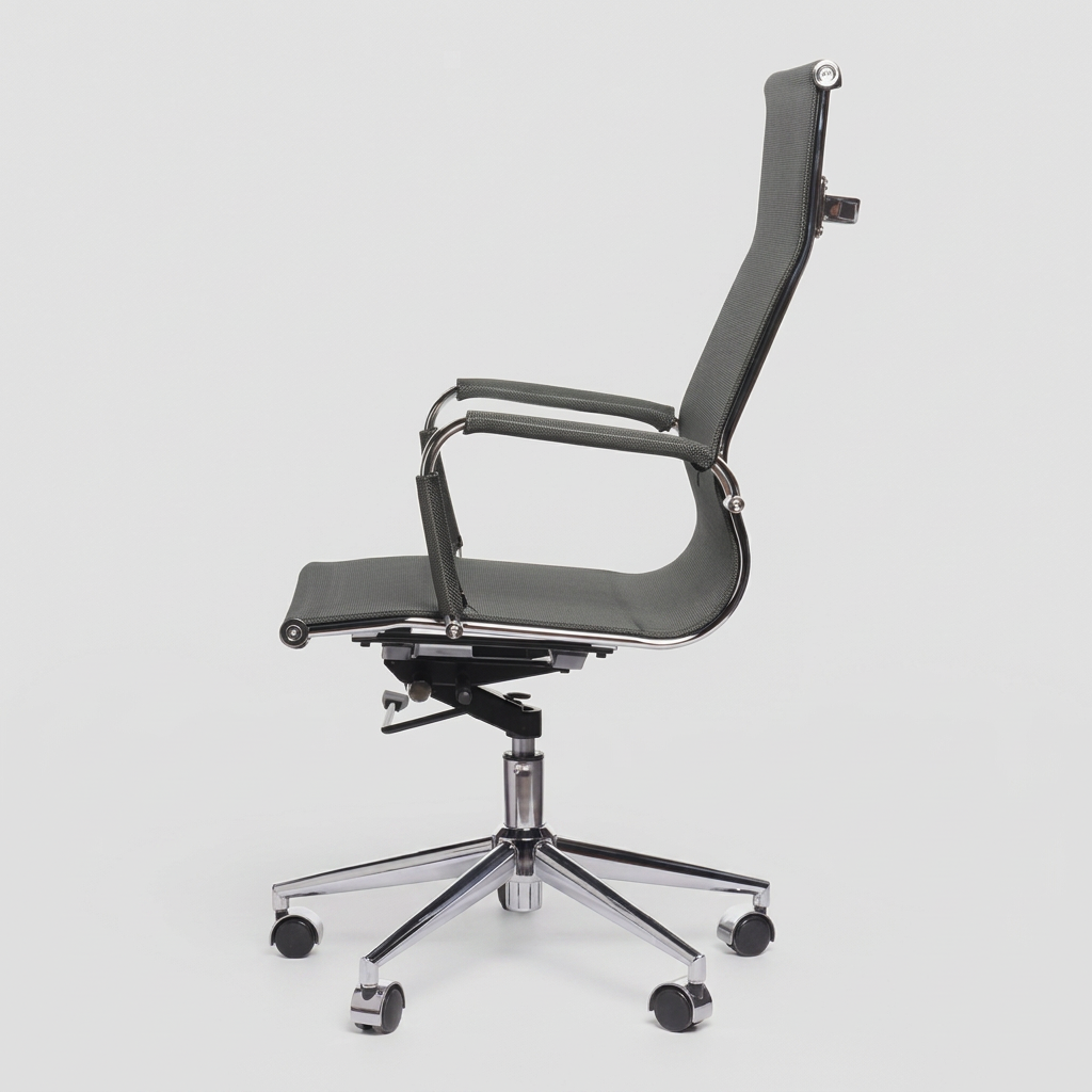 Silla oficina Carson Alta Gris