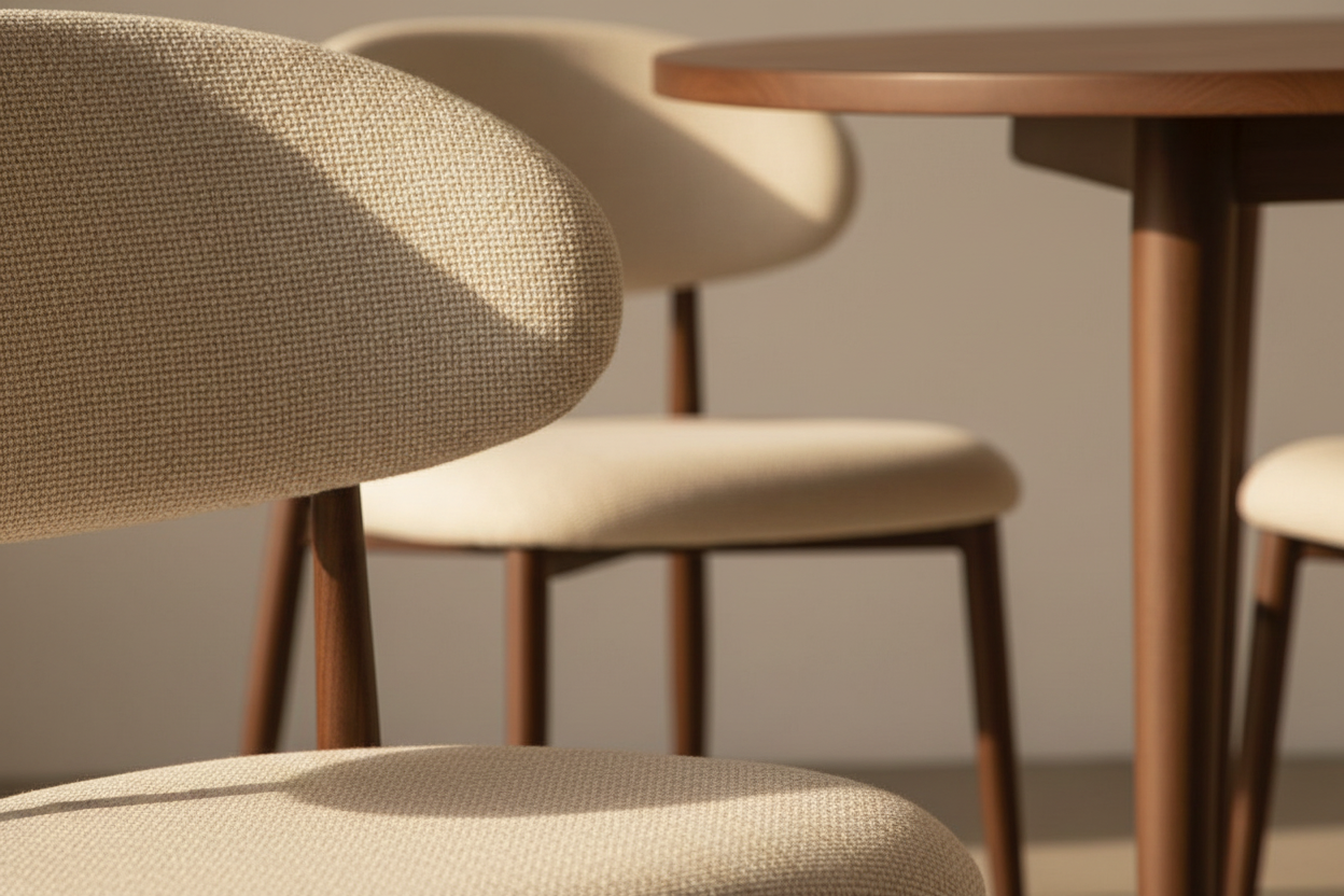 Silla Vera - Close-up de tapizado