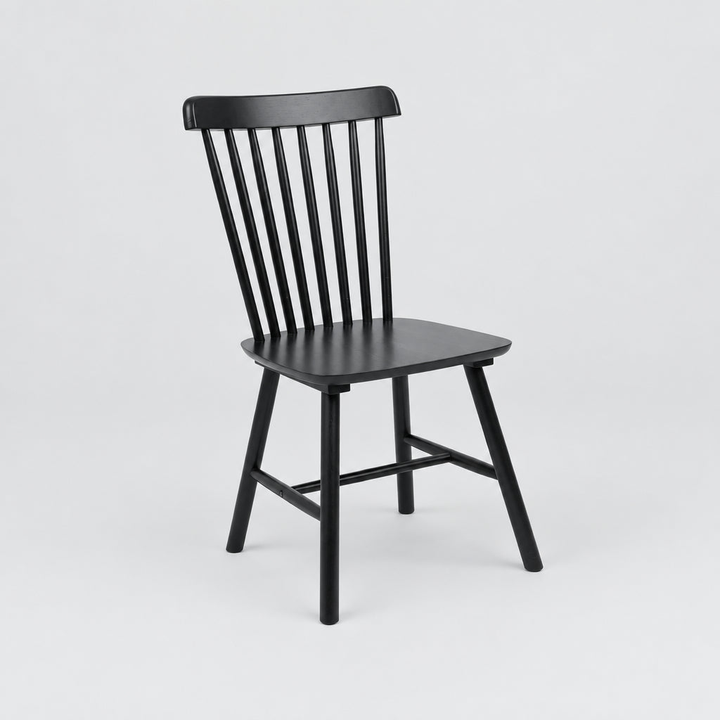 Silla Queen Wood Negra - Medular Diseño Silla