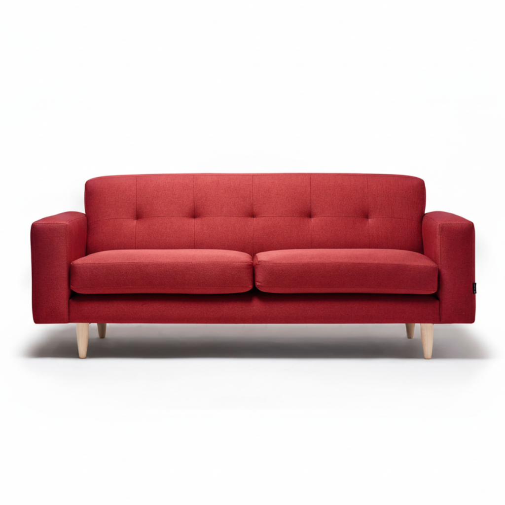Sofá Atolón Rojo - Frontal 1:1