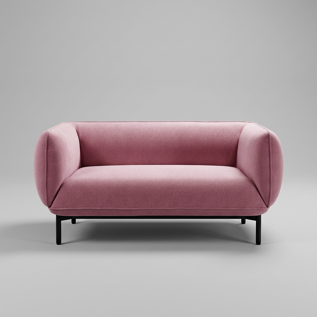 Sofá Soft Seating Sevilla 2C Rosa
