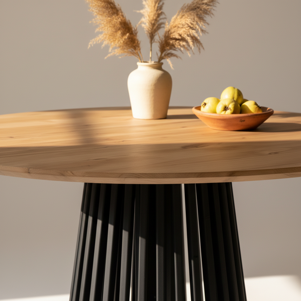 Mesa Palisade Circular Lenga 6P