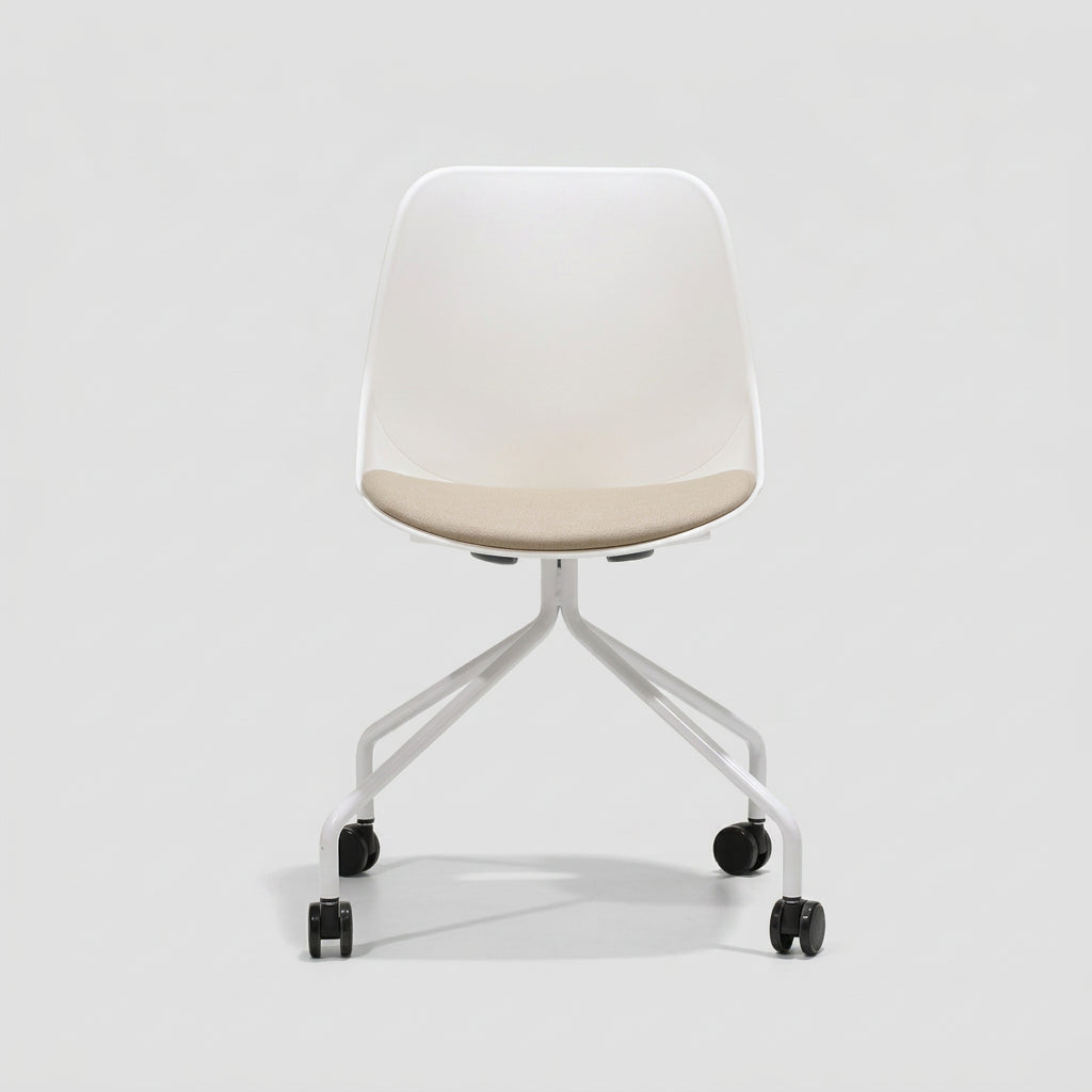 Silla oficina Quick Blanca - Medular Diseño Sillas de Escritorio