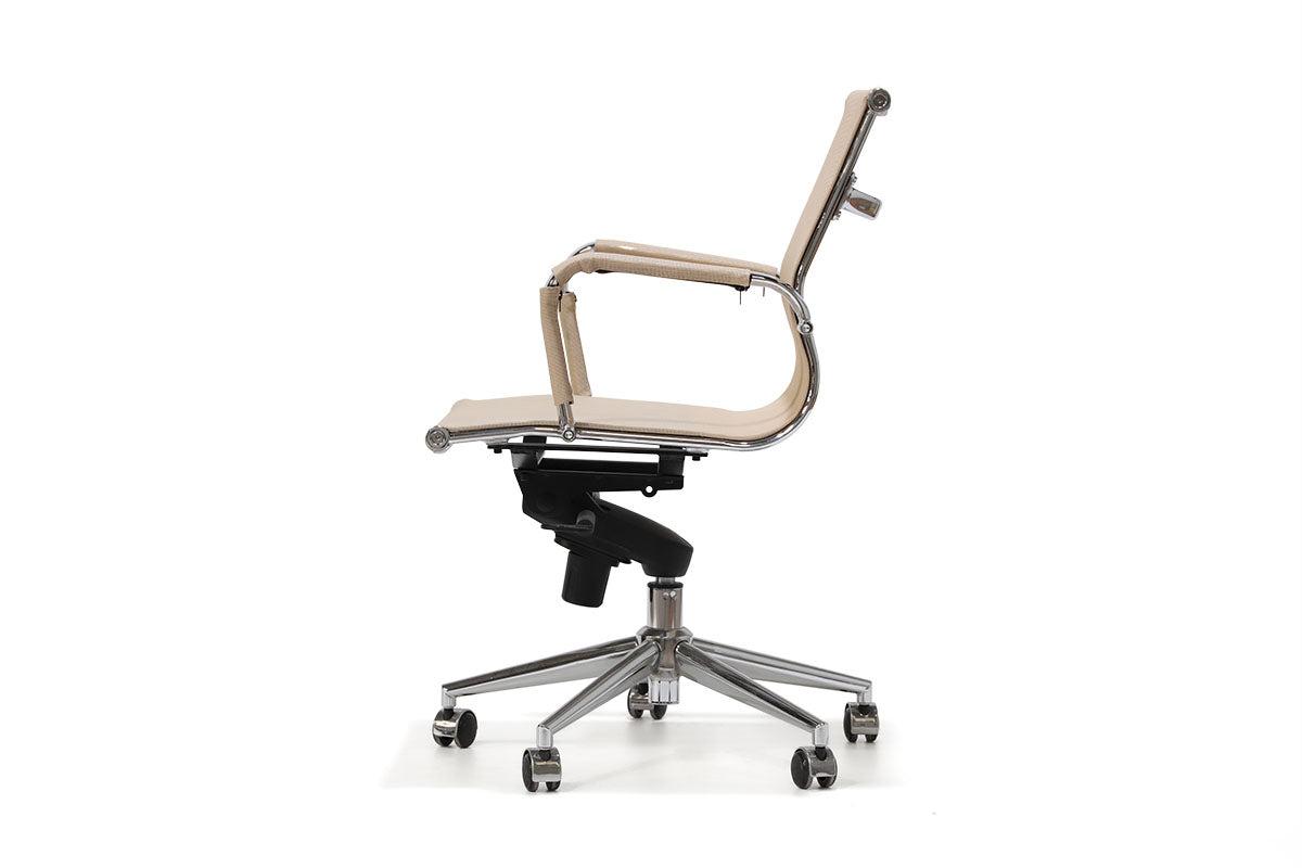 Silla oficina Carson Baja Beige