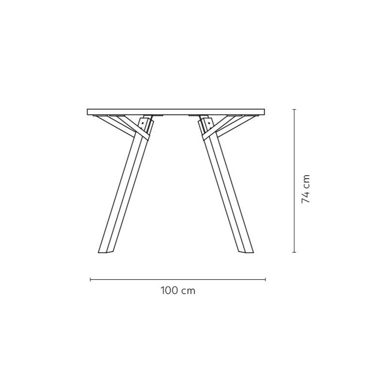 Juego de Comedor Trigo fijaciones blancas + 4 Sillas Piazza Blancas