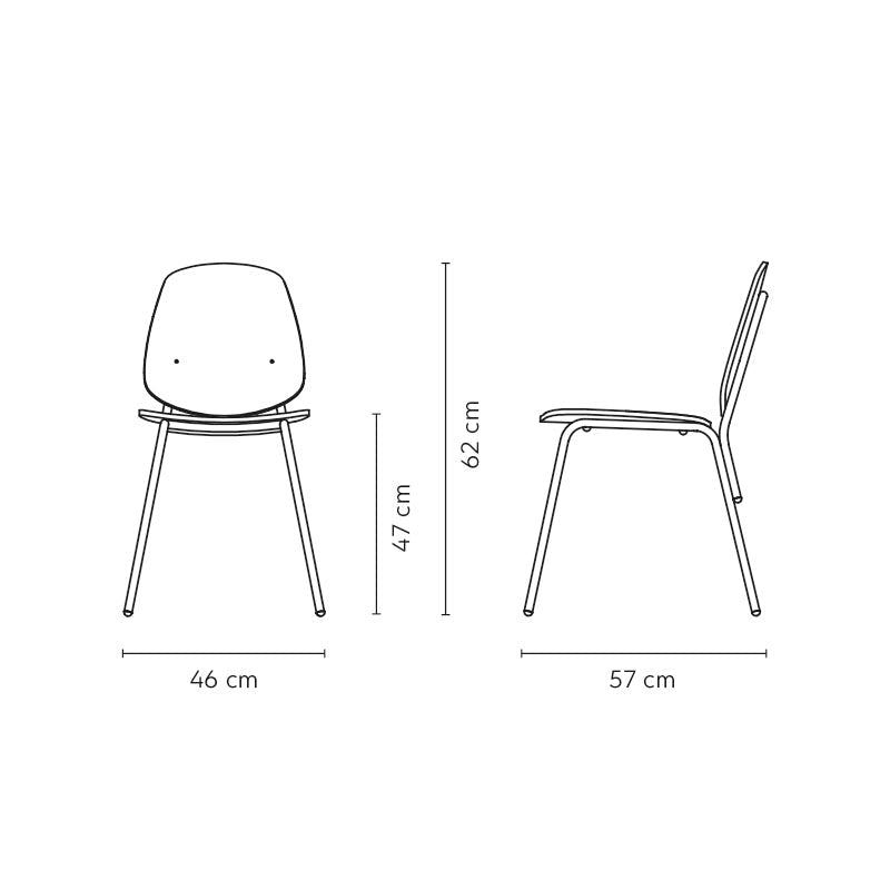 Juego de Comedor Canelo Ovalada + 6 Sillas Aula Natural - Medular Diseño Juego de Comedor