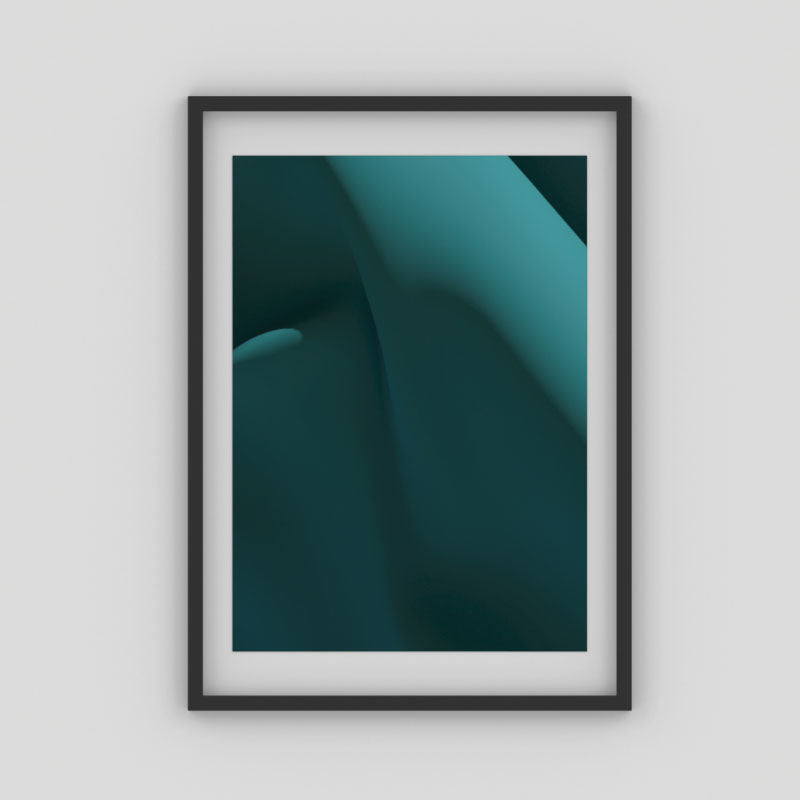 Cuadro Softscape Azul Profundo por Alvaro Lagos - Medular Diseño Cuadros