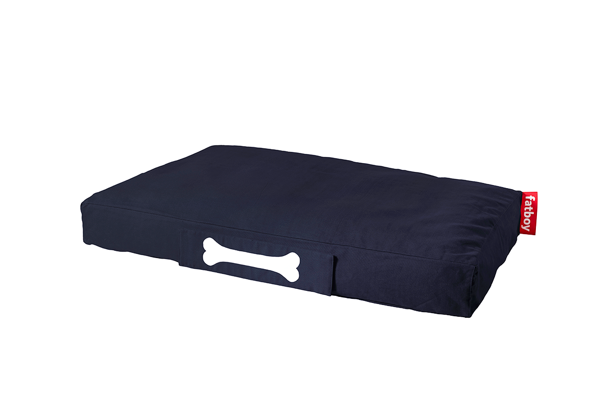 Cama de perro Fatboy Doggielounge Large Stonewashed Dark Blue