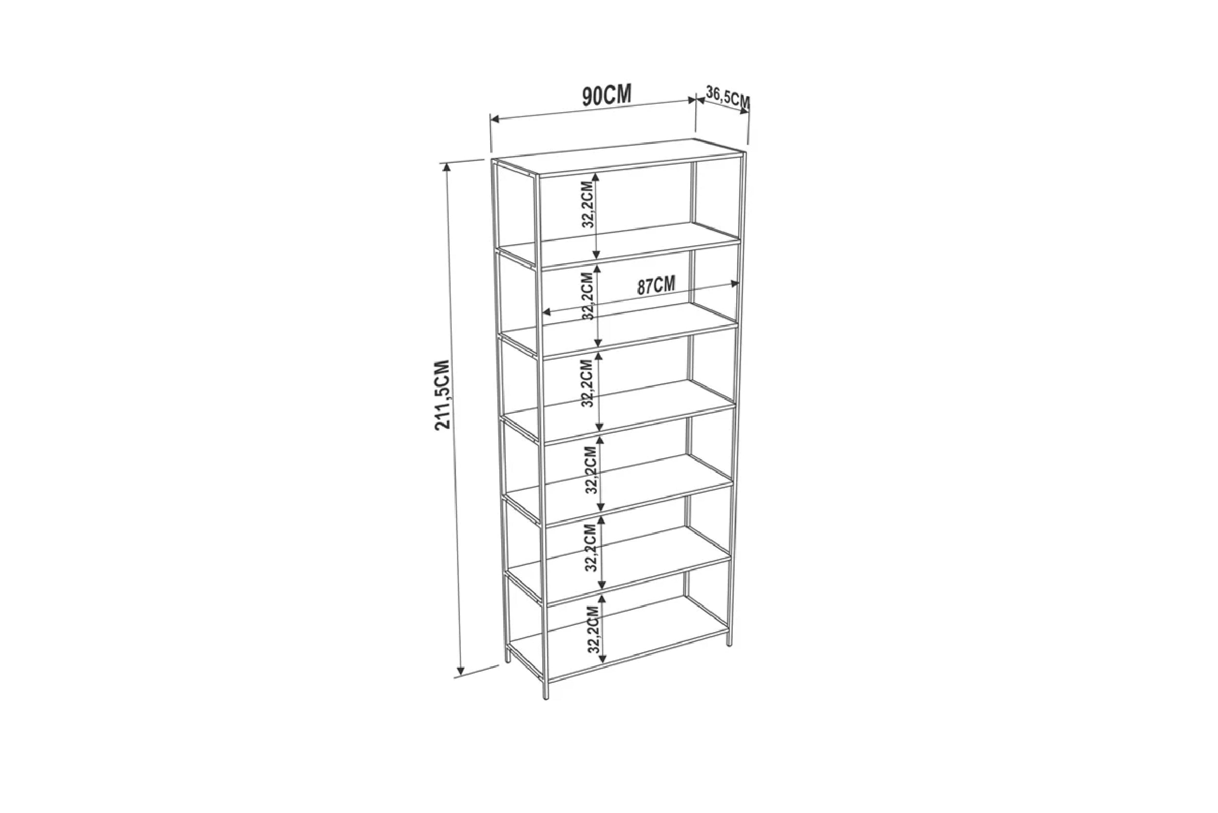 Estante Steel Quadra L