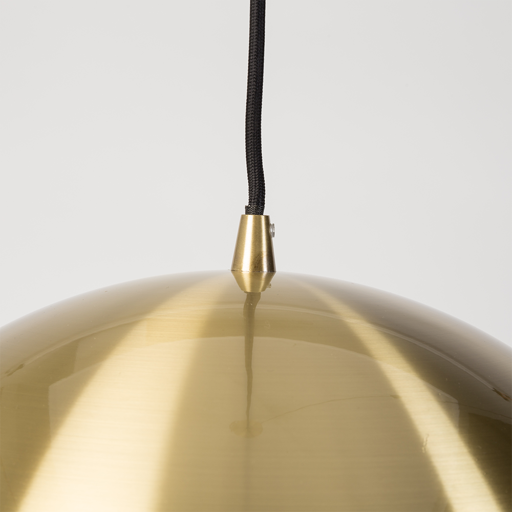 Lámpara colgante Retro '70 - 40 cms Dorado