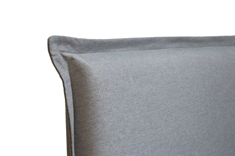 Respaldo Soft King Acero
