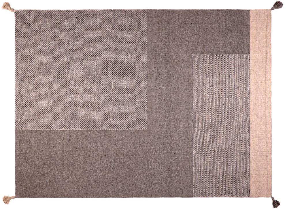 Alfombra Handwoven Wool Style 23052 Gris